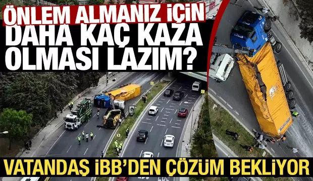 İBB, Bakırköy Alt Geçidinde Kazaları Önlemek İçin Çalışmalara Başladı