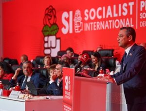 Özgür Özel’in Sosyalist Enternasyonal Toplantısında Yaptığı Açıklamalar