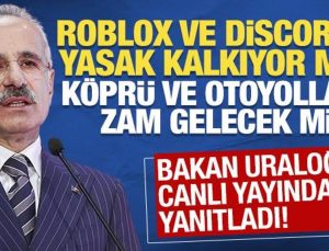 Roblox ve Discord’a yasak kalkıyor mu? Bakan Uraloğlu açıkladı