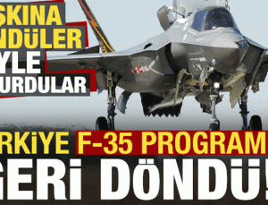 Son atakla şaşkına döndüler: Türkiye F-35 programına geri döndü!