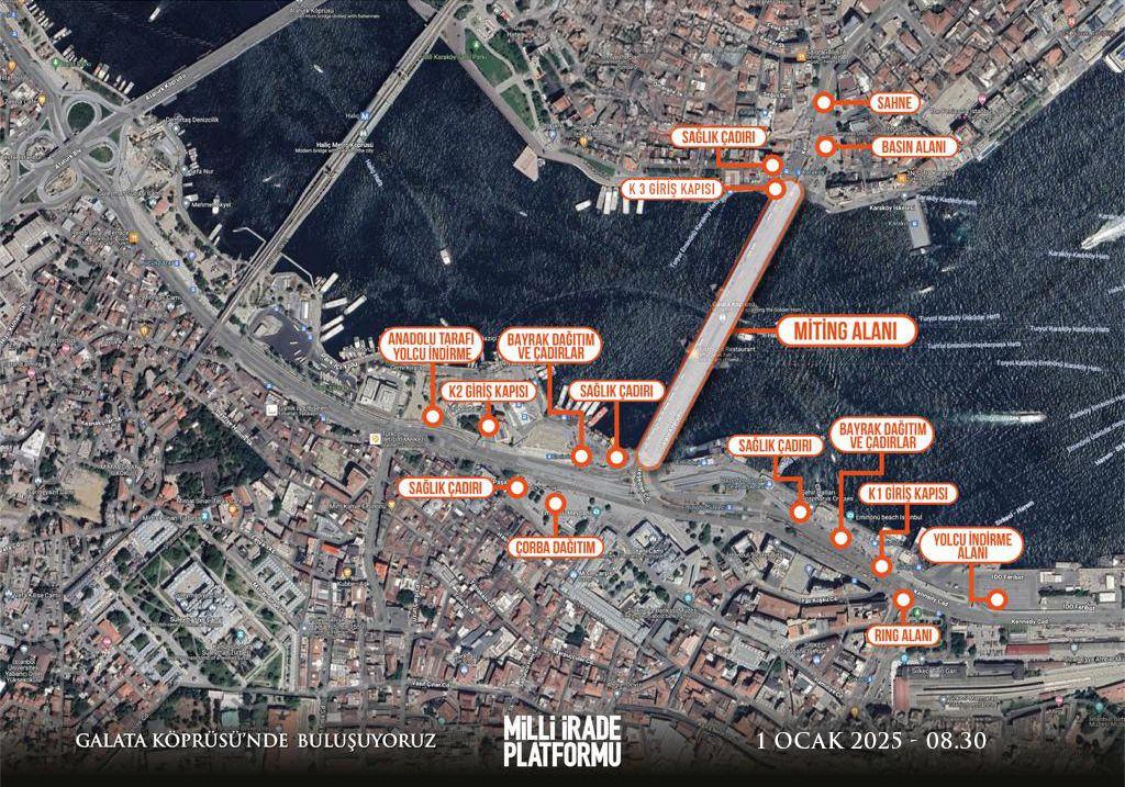 Yüz binler Gazze için yürüyecek! İşte alana giriş ve ulaşım ayrıntıları