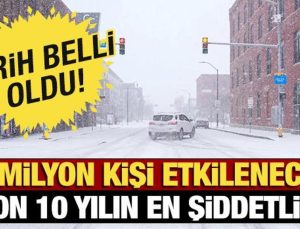 ABD kar fırtınasına hazırlanıyor: 62 milyon insan etkilenecek