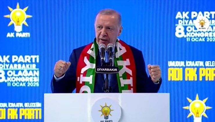Erdoğan Diyarbakır’da… ‘Biji serok Erdoğan!’ sloganları altında yeni süreci anlattı!