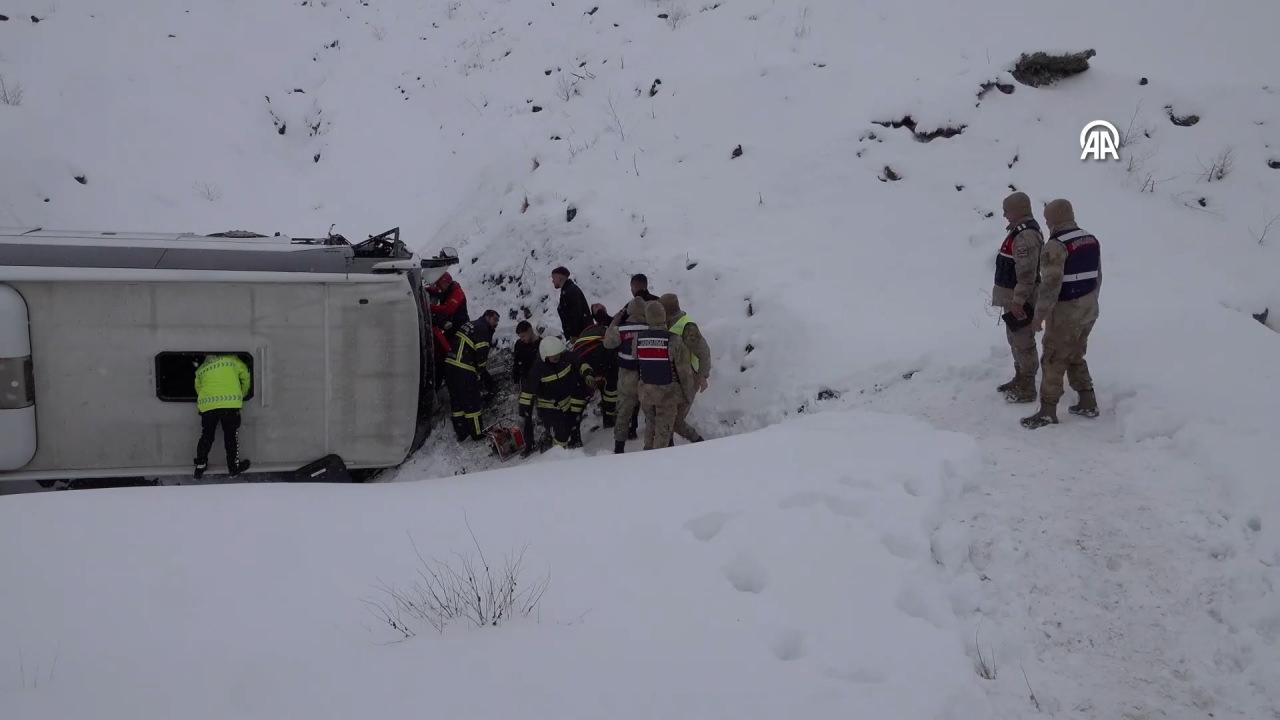 Erzincan'daki otobüs kazasında ölen sürücü, 26 yolcunun hayatını kurtarmış