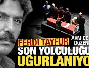 Ferdi Tayfur son seyahatine uğurlanıyor: AKM’de merasim düzenlendi, sevenleri akın etti!