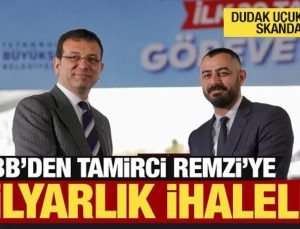 İBB’den Tamirci Remzi’ye milyarlık ihaleler…Rakamlar ortaya çıktı