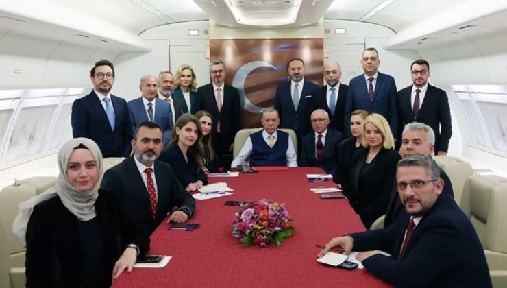 İsim isim açıkladı… Erdoğan’ın uçağına en çok binen gazeteci kim oldu?