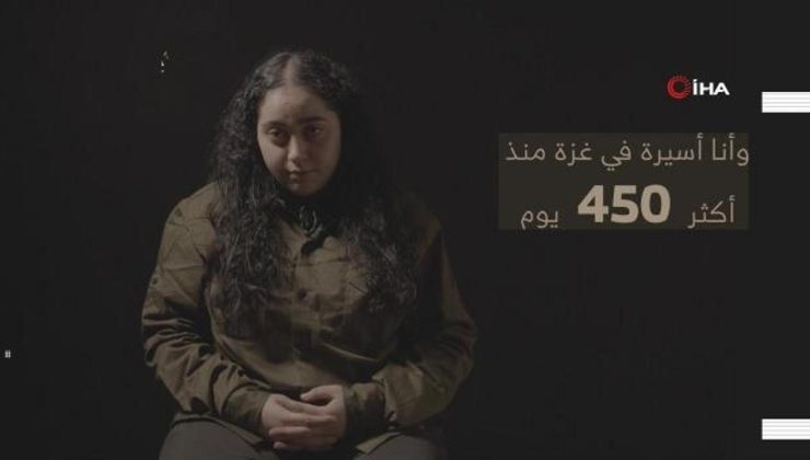 Kassam Tugayları, İsrailli bayan esirin iletisini yayımladı