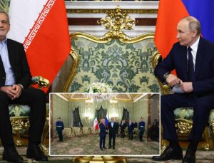 Kremlin’de değerli tepe: Putin Pezeşkiyan’ı ağırladı