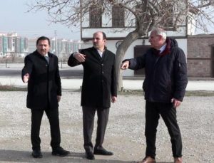 Lider Altay ve Lider Kılca Konya’nın kalbinde yükselen tarihi projeyi inceledi