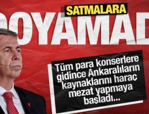 Mansur Yavaş doyamadı! Haraç mezat satacak