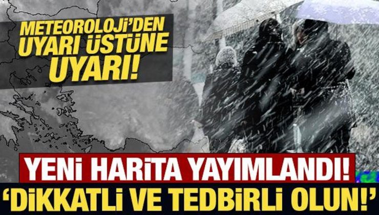 Meteoroloji’den ikaz üstüne uyarı! Pek çok kenti etkileyecek