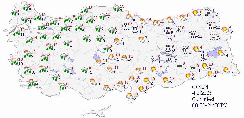 Meteoroloji'den peş peşe ihtar: Dikkatli ve önlemli olun!