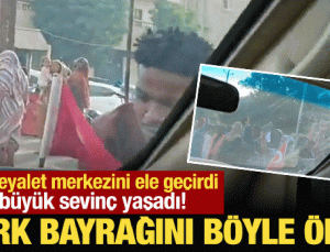Ordu eyalet merkezini ele geçirdi, halk büyük sevinç yaşadı! Türk bayrağını bu türlü öptü