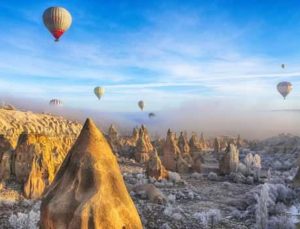 Sıcak hava balon uçuşlarında yolcu sayısı rekoru kırıldı