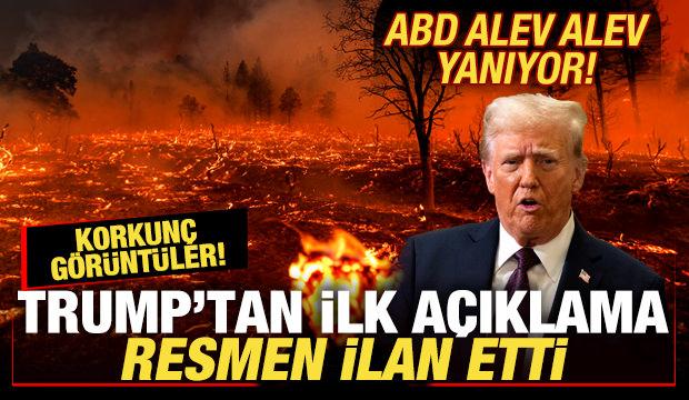 Son dakika: ABD'deki yangın felaketinde fecî gelişme! Sokağa çıkma yasağı ilan edildi