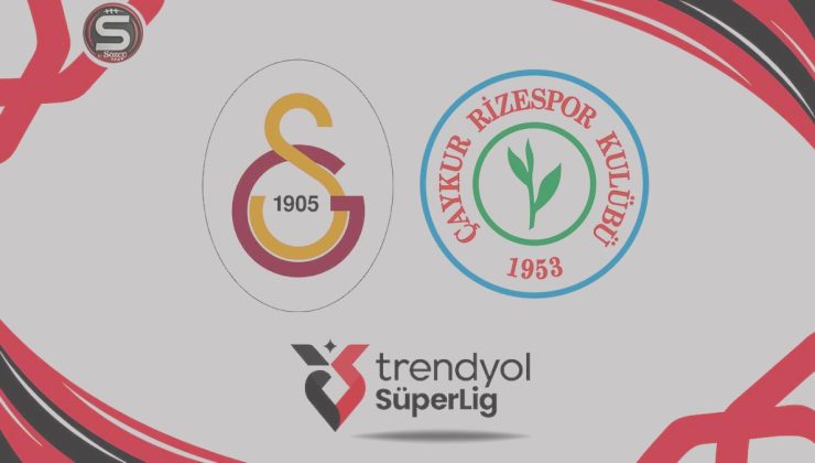 Galatasaray, sahadaki seriyle zirve yarışını güçlendiriyor: Rizespor maçı ve son gelişmeler