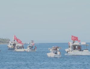 Gündoğan’da Zafer Korteji: Denizden karaya uzanan coşkulu bir dayanışma rüzgarı