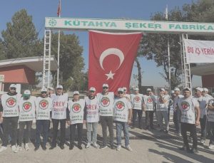 Kütahya Şeker Fabrikası’nda Grev Kararı ve İşçilerden Gelen Talep: Adil Ücret ve Güvenceli Çalışma Koşulları
