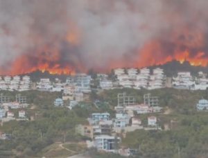 Alanya yanıyor
