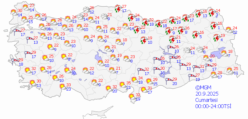 Beklenen kar bu bölgelere düştü, Meteoroloji 3 ili uyardı