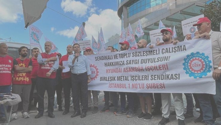Hyundai Asansör emekçilerinden sendikal hak talebi: “Üç yıldır sabrettik, artık kelam işverende”