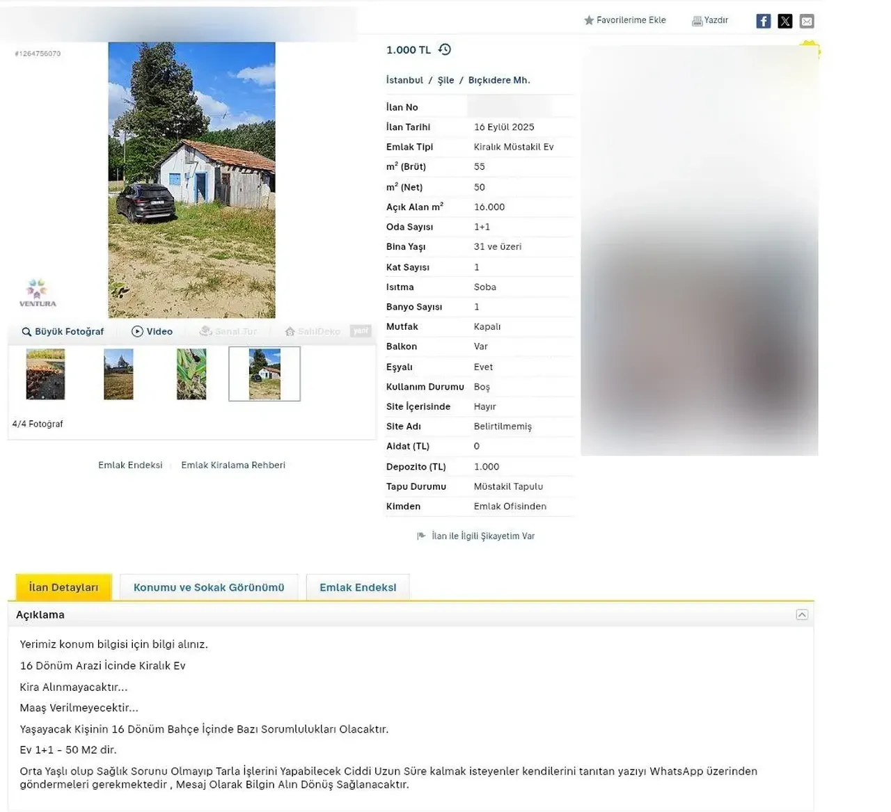 İstanbul’da şoke eden mesken ilanı: Kira yok fakat kural var!