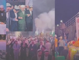 Menzil eğlenmeye doyamadı… Düğün üç gün üç gece sürdü, tarikat piri halay çekti