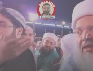 Menzil’in şatafatlı düğününde müritler birbirine girdi