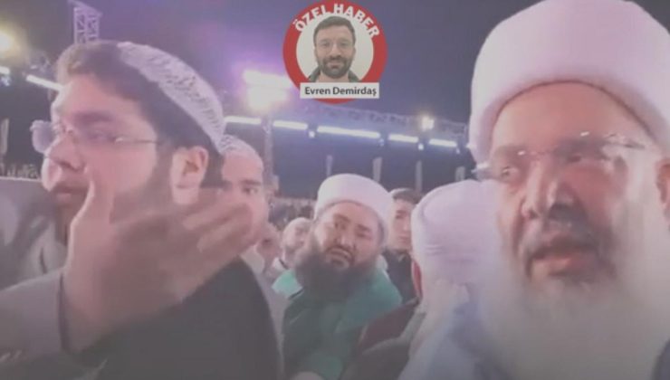 Menzil’in şatafatlı düğününde müritler birbirine girdi