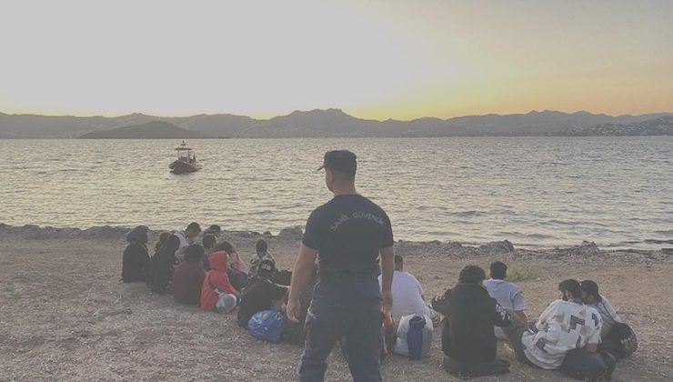 Muğla’da 154 göçmen ve 3 göçmen kaçakçısı yakalandı