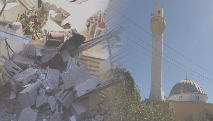 Muğla’da fırtına meskenlerin çatılarını ve minareleri uçurdu