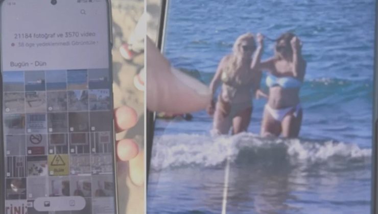 Plajda bayanların manzaralarını çekmişti… Sapık tutuklandı