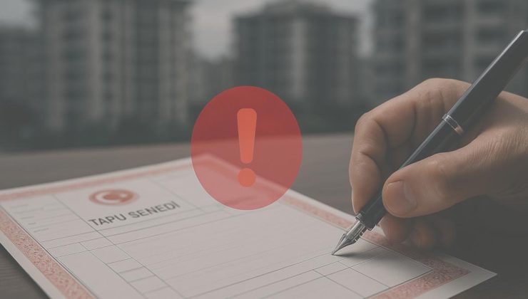 Tapu sahipleri dikkat! Küçücük bir imza konutunuzu elinizden alabilir