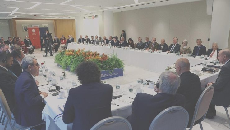 Erzurum’un liderinden 9 bakana herkes ABD’de