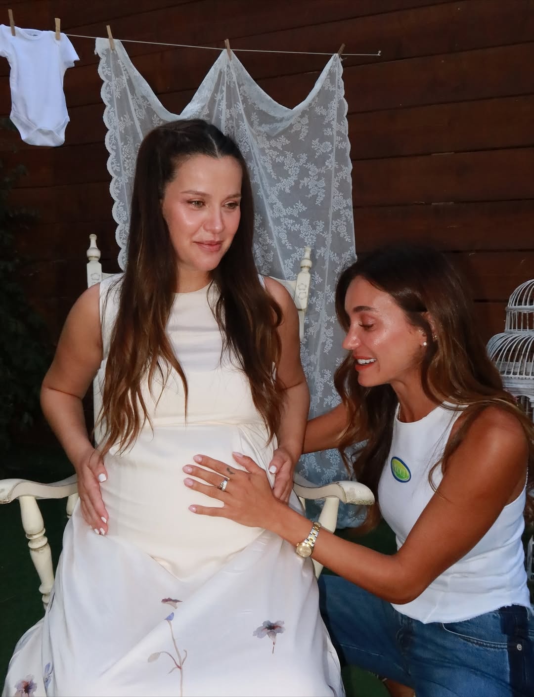 Kızına kavuşmak için gün sayıyor... İrem Helvacıoğlu'nun baby shower partisi
