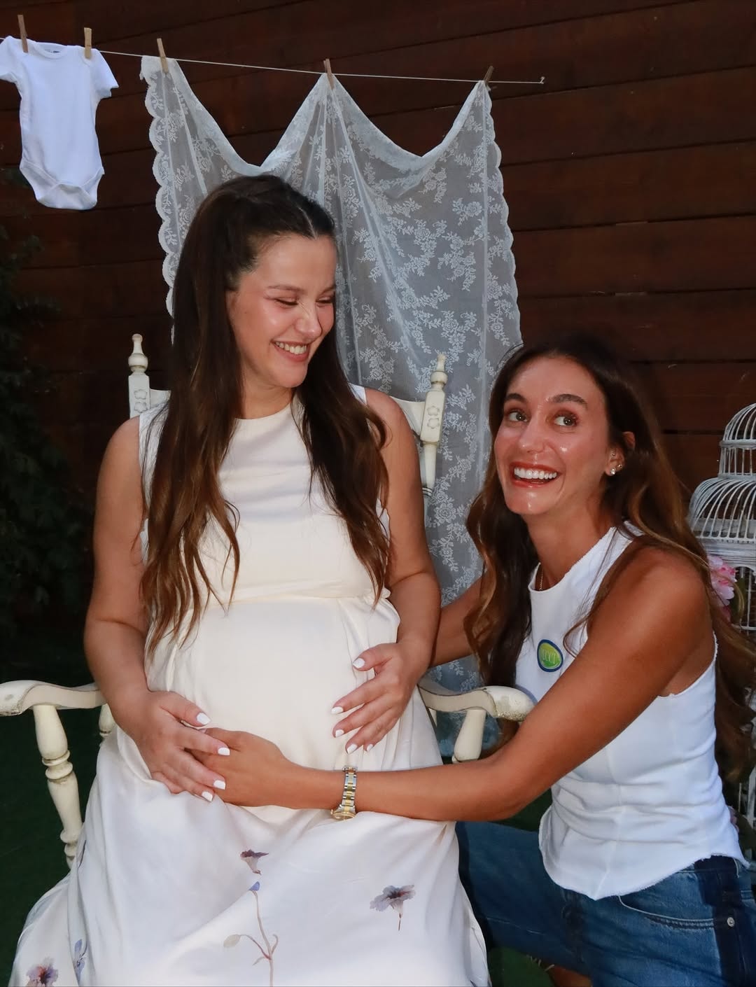 Kızına kavuşmak için gün sayıyor... İrem Helvacıoğlu'nun baby shower partisi