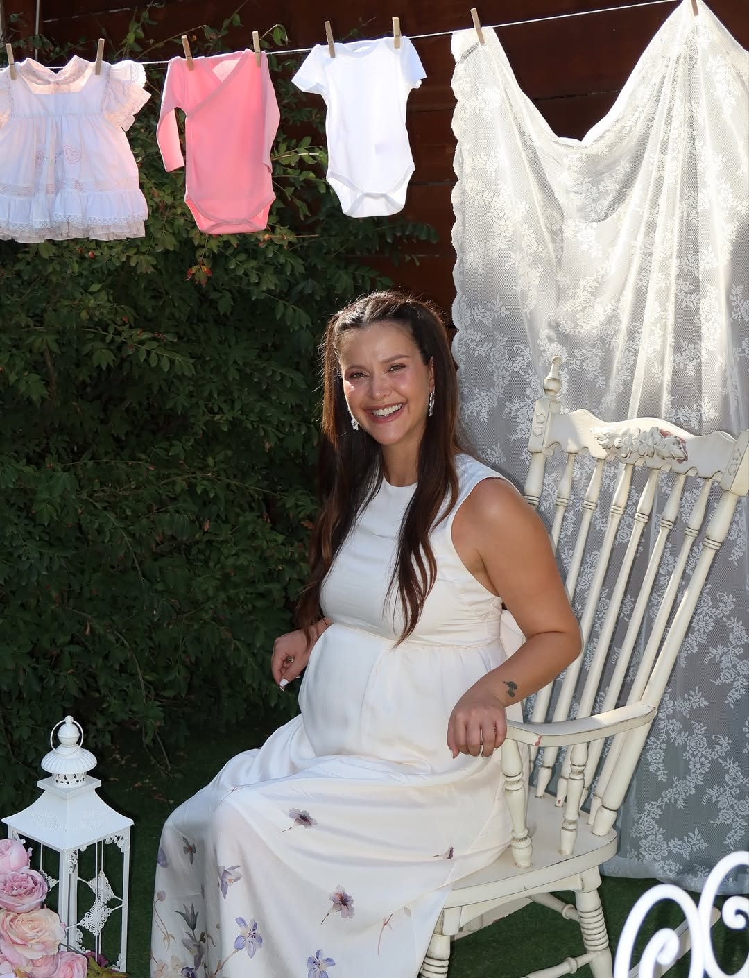 Kızına kavuşmak için gün sayıyor... İrem Helvacıoğlu'nun baby shower partisi
