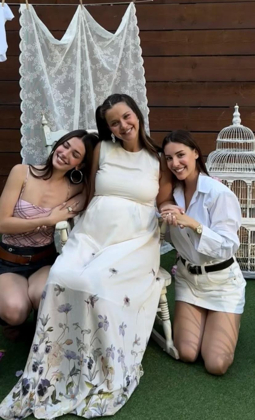Kızına kavuşmak için gün sayıyor... İrem Helvacıoğlu'nun baby shower partisi