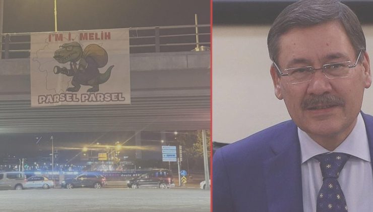 Melih Gökçek’e bir pankart şoku daha
