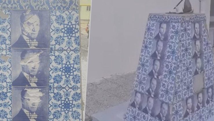 Okul bahçesinde Atatürk büstüne yakışıksız taarruz: Kuşkulu özgür bırakıldı