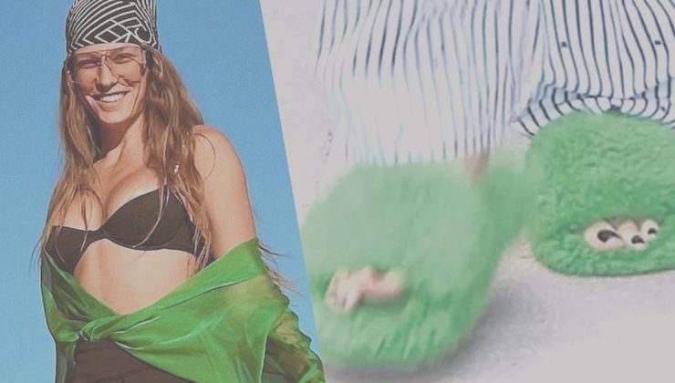Serenay Sarıkaya’nın terlikleri 50 bin lira