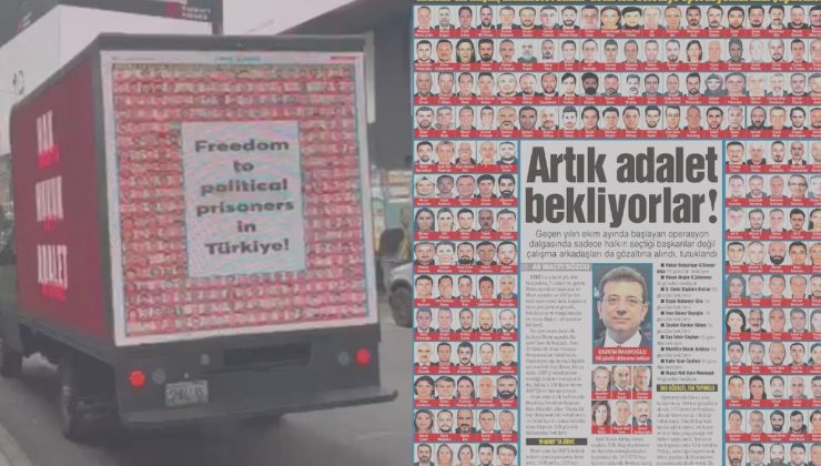 SÖZCÜ’nün sayfası New York sokaklarında