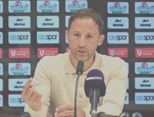 Tedesco’dan öz eleştiri! ‘İstediğimden çok çok uzaktayız’